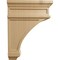 Ekena Millwork 4 1/2"W x 10"D x 13 3/4"H Arlington Corbel, Cherry COR04X10X13ARCH - alternate 3
